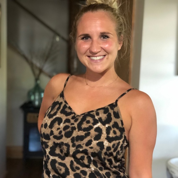 Last one! Size large cute leopard print NWT - Picture 3 of 4